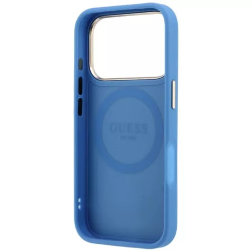  iPhone 18 Pro Max / iPhone 17 Pro Max kék Guess 4G with Stripe Round-3666339652593 5 kép