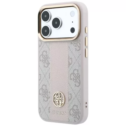  iPhone 18 Pro Max / iPhone 17 Pro Max rózsaszín Guess 4G csíkos, k-3666339652630 4 kép