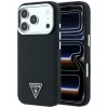  iPhone 18 Pro / 17 Pro fekete Guess Grained Triangle Logo MagSafe tok-3666339654740 1 kép