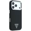  iPhone 18 Pro / 17 Pro fekete Guess Grained Triangle Logo MagSafe tok-3666339654740 4 kép