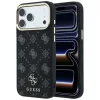  iPhone 18 Pro Max / 17 Pro Max fekete Guess Peony 4G Small Logo MagSafe védőtok