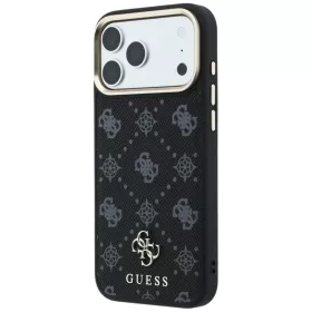  iPhone 18 Pro Max / 17 Pro Max fekete Guess Peony 4G Small Logo MagSa-3666339654115 2 kép