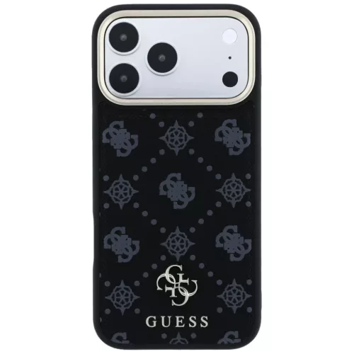  iPhone 18 Pro Max / 17 Pro Max fekete Guess Peony 4G Small Logo MagSa-3666339654115 3 kép