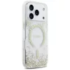  iPhone 18 Pro / iPhone 17 Pro arany Guess Resin Bottom Glitter MagSaf-3666339673574 4 kép