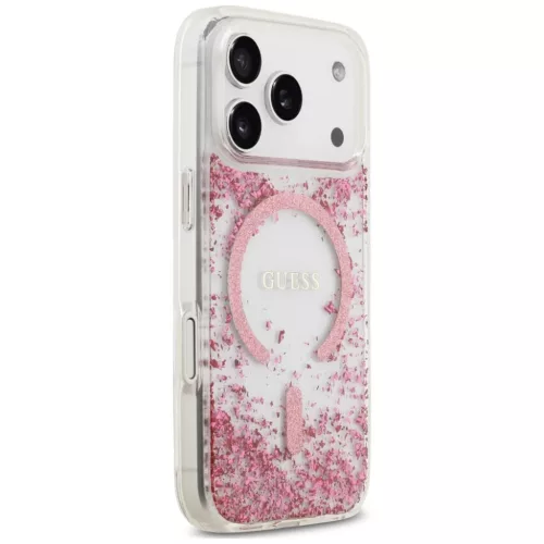  iPhone 18 Pro Max / iPhone 17 Pro Max rózsaszín Guess Resin Bottom -3666339673604 3 kép