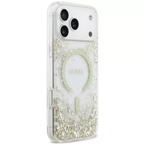  Apple iPhone 18 Pro Max / iPhone 17 Pro Max arany Guess Resin Bottom -3666339673581 4 kép