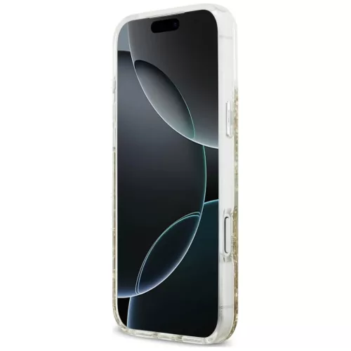  Apple iPhone 18 Pro Max / iPhone 17 Pro Max arany Guess Resin Bottom -3666339673581 5 kép