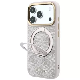  iPhone 18 Pro Max / 17 Pro Max rózsaszín Guess Ring Stand 360 4G Cl-3666339654634 2 kép