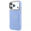  iPhone 18 Pro Max / 17 Pro Max világoskék Guess Saffiano Peony & Ri-3666339654474 2 kép