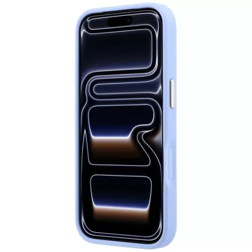  iPhone 18 Pro Max / 17 Pro Max világoskék Guess Saffiano Peony & Ri-3666339654474 5 kép