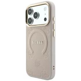  Apple iPhone 18 Pro Max / 17 Pro Max rózsaszín Guess Saffiano Peony-3666339654559 2 kép