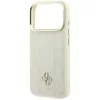  iPhone 18 Pro / iPhone 17 Pro bézs Guess Stripe Peony 4G Logo MagSaf-3666339653187 6 kép