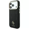  iPhone 18 Pro / iPhone 17 Pro fekete Guess Stripe Peony 4G Logo MagSa-3666339653224 2 kép