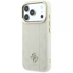  Apple iPhone 18 Pro Max / iPhone 17 Pro Max bézs Guess Stripe Peony -3666339653194 2 kép