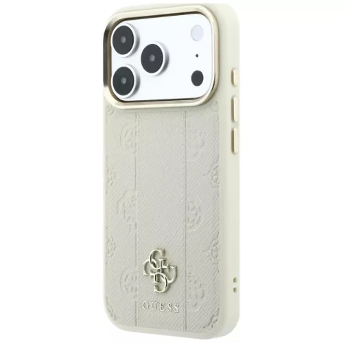  Apple iPhone 18 Pro Max / iPhone 17 Pro Max bézs Guess Stripe Peony -3666339653194 2 kép