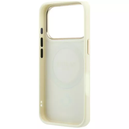  Apple iPhone 18 Pro Max / iPhone 17 Pro Max bézs Guess Stripe Peony -3666339653194 7 kép