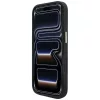  Apple iPhone 18 Pro Max / 17 Pro Max fekete Guess Stripe Peony 4G Log-3666339653231 5 kép