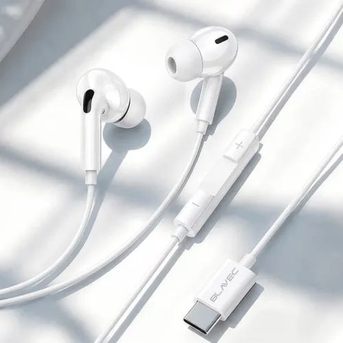Blavec BHS-01 USB-C vezetékes fülhallgató DAC-kal és mikrofonnal, -5900217506744 3 kép