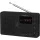 SENCOR SRD 216 BK hordozható FM rádió Bluetooth/USB/microSD, fekete