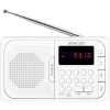 Sencor SRD 216 WH hordozható FM PLL rádió Bluetooth, USB és microS-8590669391288 2 kép