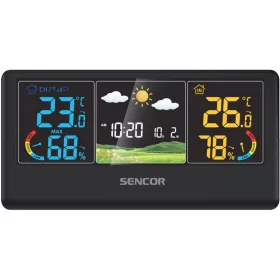 SWS 4100 B IDŐJÁRÁS ÁLLOMÁS SENCOR-8590669349616 2 kép