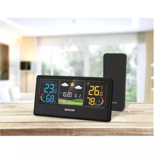 SWS 4100 B IDŐJÁRÁS ÁLLOMÁS SENCOR-8590669349616 4 kép