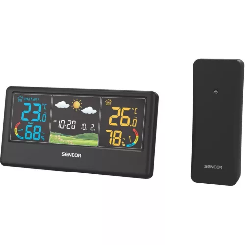 SWS 4100 B IDŐJÁRÁS ÁLLOMÁS SENCOR-8590669349616 5 kép