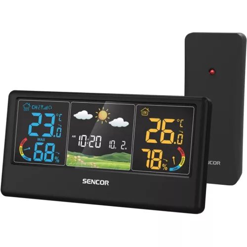 SWS 4100 B IDŐJÁRÁS ÁLLOMÁS SENCOR-8590669349616 6 kép