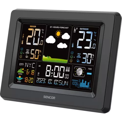 SWS 4500 IDŐJÁRÁS ÁLLOMÁS SENCOR-8590669365142 3 kép