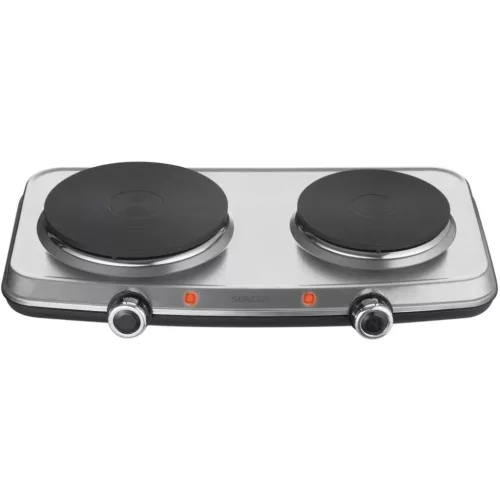 SENCOR SCP 2256SS kétlapos elektromos főzőlap 2500 W-8590669320585 3 kép