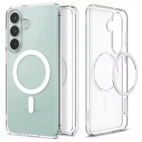  Samsung Galaxy S26 FE átlátszó/fehér Spigen Ultra Hybrid Mag MagS-8800337247695 2 kép