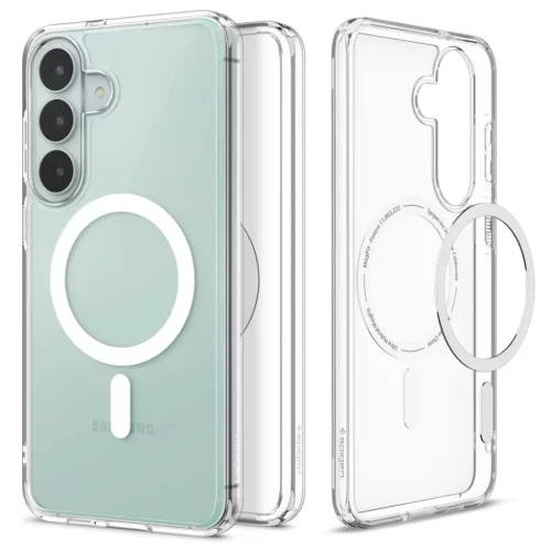  Samsung Galaxy S26 FE átlátszó/fehér Spigen Ultra Hybrid Mag MagS-8800337247695 2 kép