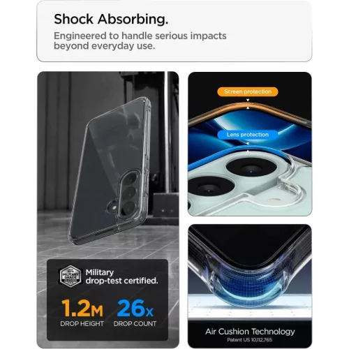  Samsung Galaxy S26 FE átlátszó Spigen Ultra Hybrid tok-8800337247718 8 kép