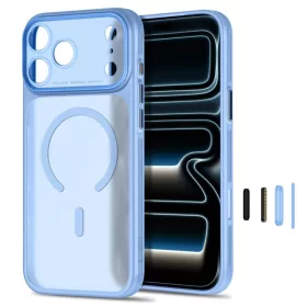 iPhone 17 Pro / 18 Pro Matt világoskék Tech-Protect MagPrime MagSafe-5906302342044 2 kép