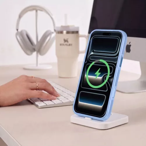 iPhone 17 Pro / 18 Pro Matt világoskék Tech-Protect MagPrime MagSafe-5906302342044 5 kép