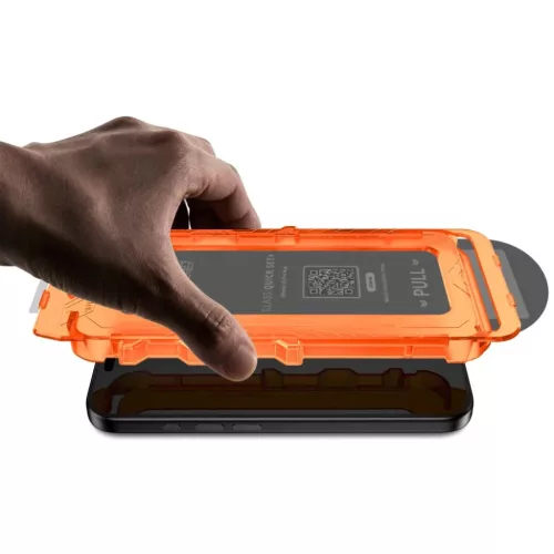  iPhone 18 Pro Tech-Protect Quick Set Spy+ adatvédelmi edzett üvegf�-5906302341214 3 kép