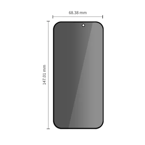  iPhone 18 Pro Tech-Protect Quick Set Spy+ adatvédelmi edzett üvegf�-5906302341214 5 kép
