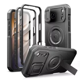  Apple iPhone 17 Pro Max / 18 Pro Max fekete Tech-Protect Kevlar MagSa-5906302326105 1 kép