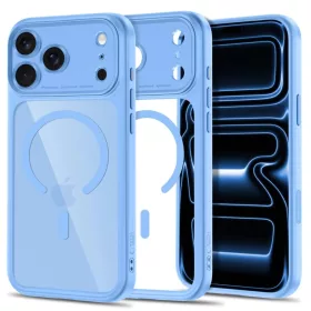 Apple iPhone 17 Pro / 18 Pro világoskék/átlátszó Tech-Protect Mag-5906302341986 1 kép