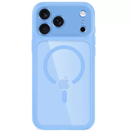 Apple iPhone 17 Pro / 18 Pro világoskék/átlátszó Tech-Protect Mag-5906302341986 3 kép