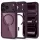 Apple iPhone 17 Pro Max / 18 Pro Max sötét cseresznye és átlátsz�-5906302342013 1 kép