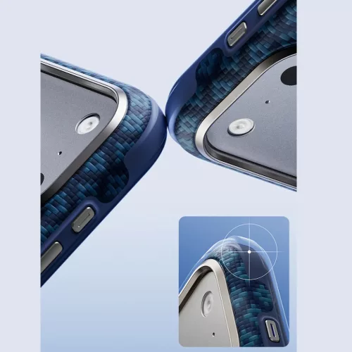  iPhone 18 Pro Max/17 Pro Max kék Benks Armor Grid Edge X9 Kevlar má-6948005957513 8 kép