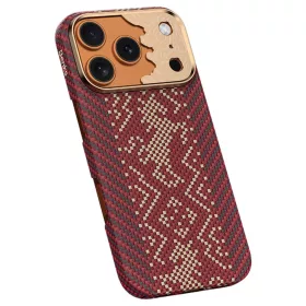  iPhone 18 Pro Max/17 Pro Max piros Benks Knight Kevlar mágneses tok -6948005934170 2 kép
