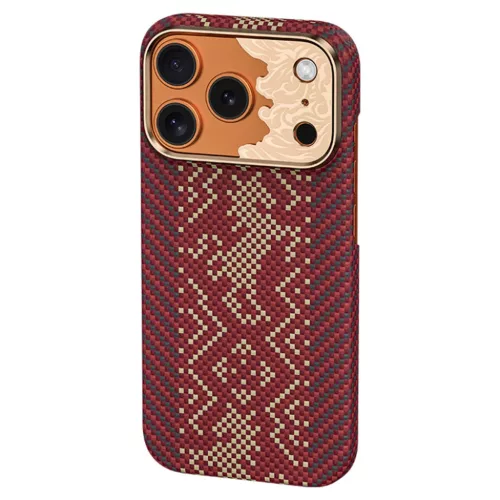  iPhone 18 Pro Max/17 Pro Max piros Benks Knight Kevlar mágneses tok -6948005934170 3 kép