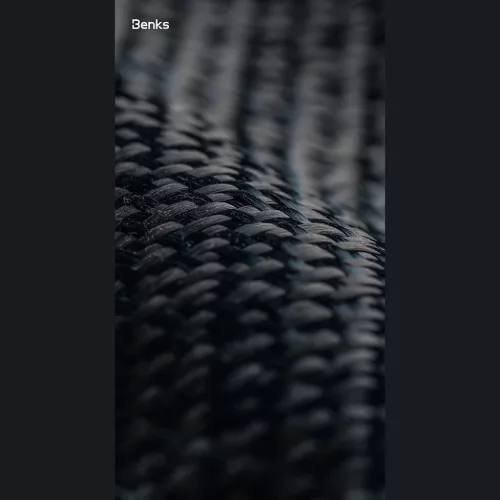  iPhone 18 Pro Max/17 Pro Max fekete Benks ArmorGrid Kevlar 600D mágn-6948005930325 6 kép