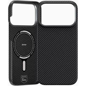  iPhone 18 Pro/17 Pro Benks Armor Air mágneses 600D Kevlar tok fémke-6948005930356 2 kép