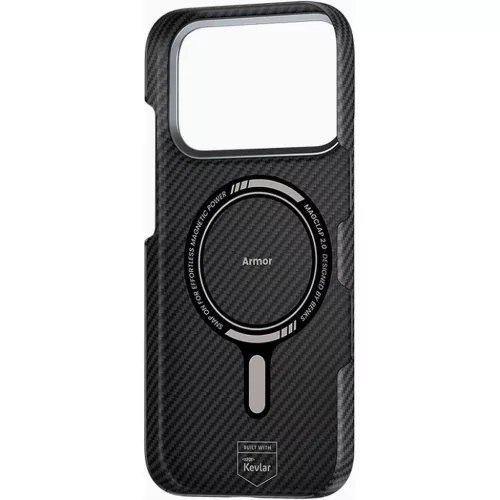  iPhone 18 Pro/17 Pro Benks Armor Air mágneses 600D Kevlar tok fémke-6948005930356 3 kép