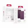Forcell F-Energy Slim F5K9 MagSafe-kompatibilis vezeték nélküli külső akkumulátor 5000 mAh, cseresznyepiros powerbank