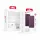 Forcell F-Energy Slim F5K9 MagSafe-kompatibilis vezeték nélküli külső akkumulátor 5000 mAh, cseresznyepiros powerbank