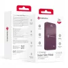 MagSafe-kompatibilis Forcell F-Energy SuperSlim F10K8 gyorstöltős külső akkumulátor 4.0 PD3.0 15 W 10000 mAh cseresznye powerbank